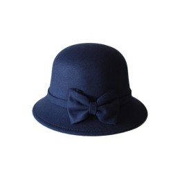 Custom-made dome fisherman hat design bowknot flowerpot woolen British fisherman hat fisherman hat supplier cloche hat  vintage hatsSKHA021  Custom-made dome fisherman hat design bowknot flowerpot woolen British fisherman hat fisherman hat supplier cloche hat  vintage hatsSKHA021